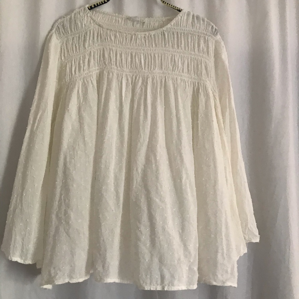 Boho Blouse off white Gap